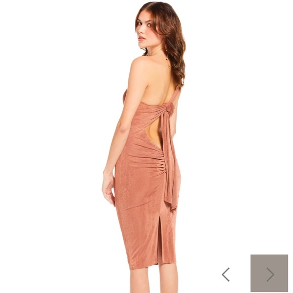 Katie May High Roller One-Shoulder Body-Con Cocktail Dress - Picture 3 of 3